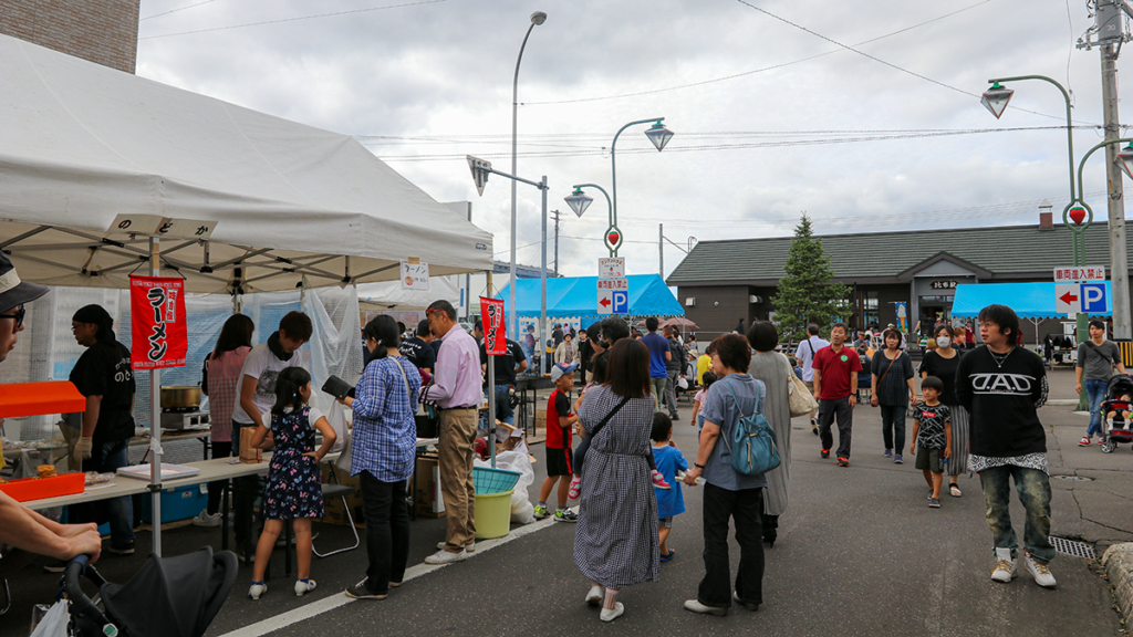 9月：ぴっぷ駅まるしぇ